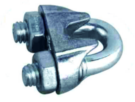 Malleable Iron Double Wire Clip