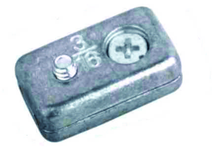 Zinc Alloy Egg Shape Wire Rope Clamp Cable Clip