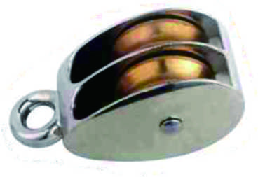 Mini Zinc Alloy Single Pulley for Cable and Greenhouse Vent