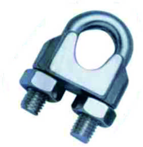 304 Stainless Steel U-Type Wire Rope Clip for Cable Termination