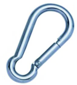 Galvanized Screw Lock Security Spring Snap Hook