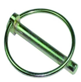 Anti-Loss Round Safety Lock Pin for Tractors and Farm Implements