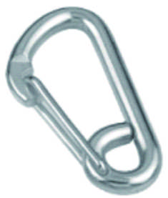 Galvanized Wide Mouth Screw Lock Snap Hook