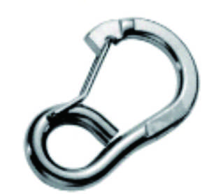 Galvanized Double Loop Safety Spring Snap Hook