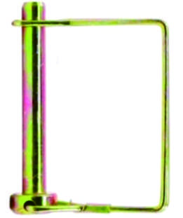 Galvanized Square Safety Lock Pin with Pull Ring for Trucks
