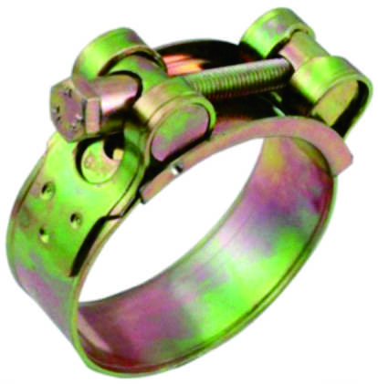 Hot Dip Galvanized Heavy Duty Hose Clamp for Water Pipe and Engineering Fixing