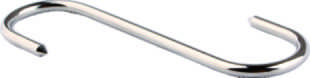Solid Stainless Steel S-Hook for Clothes and Kitchen Hanging