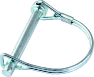 Galvanized Semi-Round D-Shape Safety Lock Pin for Trucks and Trailers