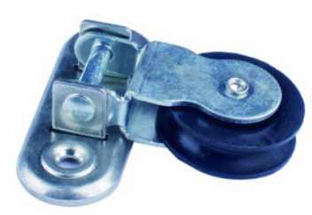 Nylon Coated Zinc Alloy Hanging Pulley