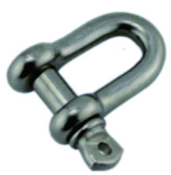 Stainless Steel D-Shackle and U-Type Long Shackle for Marine Lifting Chain Connection