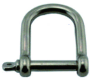 Galvanized D-Shape and Bow Shackle for Lifting Rigging Hardware