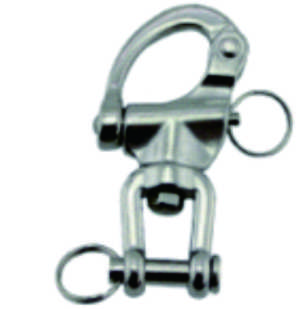 316 Stainless Steel Swivel Snap Shackle with Fork Release