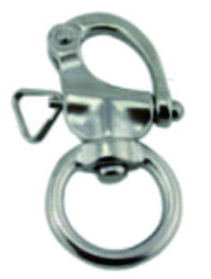 316 Stainless Steel Swivel Snap Shackle with Fork Release