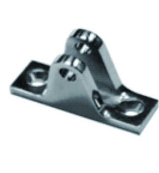 304/316 Stainless Steel Mountain-Shaped Deck Base for Yacht Bimini Hardware