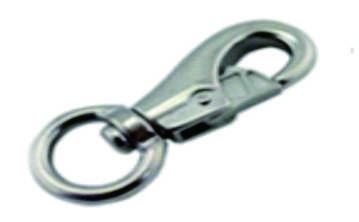 Zinc Alloy Swivel Snap Hook for Dog Leash and Keychain