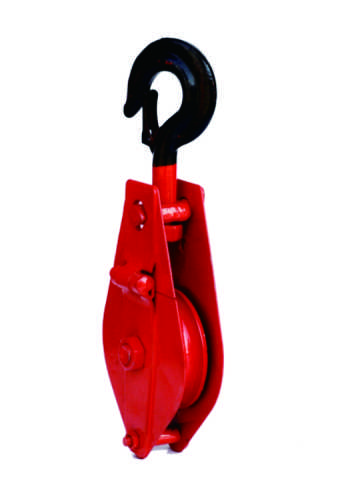 Bearing Steel Pulley Block with Hook for Lifting