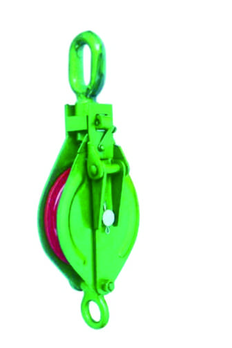 Bearing Manganese Steel Pulley Block with Ring