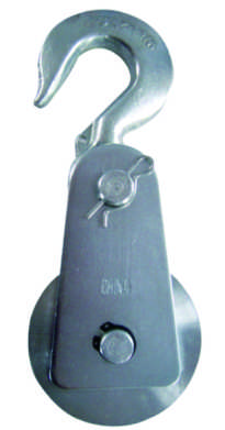 Mini Bearing Pulley Block with Hook for Home Lifting