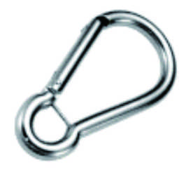 Stainless Steel Basic D Type Multi-purpose Spring Snap Hook
