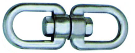 304 Stainless Steel Swivel Ring Figure-8 Connector for Chains