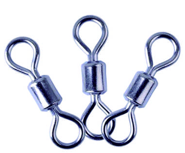 Triple Barrel Swivel Fishing Snap Clips