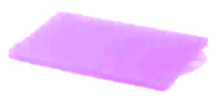 Blank Plastic Name Tag Insert Sheet