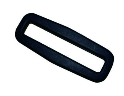 Plastic Flat Strap Loop Keeper Buckle